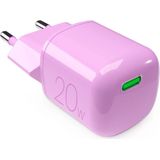 PURO 20W GaN USB-C - roze