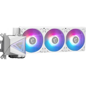MSI MAG CORELIQUID I360 WHITE koelsysteem voor computers Processor Alles-in-één vloeistofkoeler 12 cm Wit 1 stuk(s)