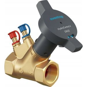 Oventrop -Strangreg.vent. HydroControl V PN25 DN32, Rp1 1/4 IG, HydroPort, EZB