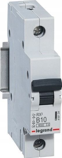 Legrand Overcurrent switch RX3 1P C 25A 6000A (419204)