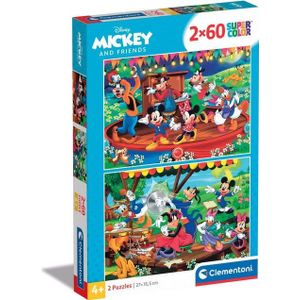 Clementoni Supercolor Disney Mickey And Friends Legpuzzel 60 stuk(s) Televisie/films