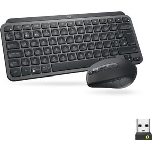 Logitech MX Keys Mini Combo for Business toetsenbord Inclusief muis RF-draadloos + Bluetooth QWERTY US International Grafiet