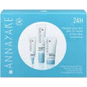 Annayake Travel Set : 24h, Hydrating, Eye Cream, 7 ml + 24h, Hydrating, Cream, voor Face, 15 ml + 24h, Hydrating, Day, Serum, voor Face, 15 ml voor Women