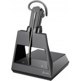 Poly Voyager 4245-M Office Headset - USB-A naar Micro-USB - Zwart