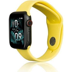 Beline band Apple Watch Silicone 38/40/41mm geel /geel