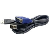TRENDnet KVM Kabel USB /VGA 5m