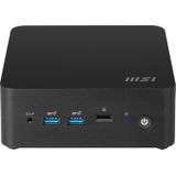 MSI CUBI NUC 1MG-238BEU PC/workstation barebone 0.84L sized PC Zwart 120U Intel SoC