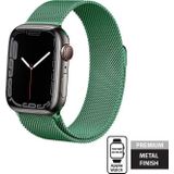Crong Milano Steel – band van RVS voor Apple Watch 42/44/45/49 mm (groen)