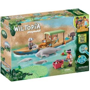 PLAYMOBIL Wiltopia - Boottocht naar de zeekoeien 71010