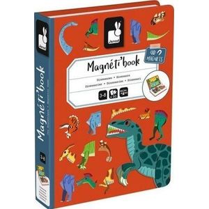 Janod Magnetibook Dinosaurussen - Magneetboek