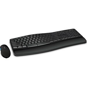 Microsoft Sculpt Comfort Desktop Keyboard en Mouse Set, Wired, Mouse included, RU, Numeric keypad, USB, zwart