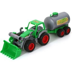 Wader Farmer TechTractor met tanker