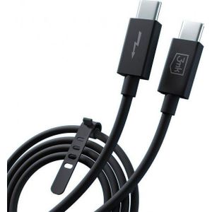 3mk USB cable Thunderbolt - Thunderbolt 1 m zwart (Accessories - Hyper Thunderbolt Cable 240W)