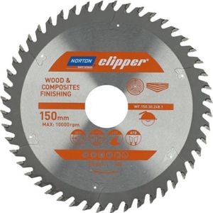 Norton PIŁA TARCZOWA 150mm x 30mm x 48z DREWNO en KOMPOZYTY ATB (2,6 / 1,6)