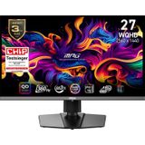 MSI MPG 271QRXDE QD-OLED computer monitor 67,3 cm (26.5 inch) 2560 x 1440 Pixels Wide Quad HD Zwart