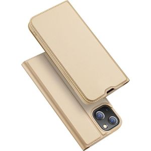 Dux Ducis Skin Pro holster etui hoes met klapką iPhone 13 goud
