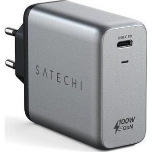 SATECHI 100W USB-C PD GaN muur Charger