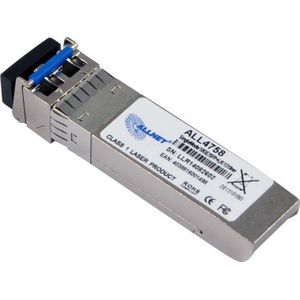 Allnet Switch Modul ALL4758-INDU SFP+(Mini-GBIC), 10Gbit Singlemode, LR/LC, Industrial -40 -+85Grad, DDM, bis 20Km
