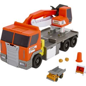 Mattel Action Drivers Transforming Excavator