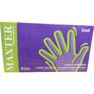 NO NAME MAXTER latex powder handschoenen, 100 pcs, S