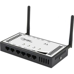 Allnet MSR Powermeter Zentrale ALL3692 incl. 4 D0 & 2 S0 (opt.) & Induktion & 2 Sensor Ports voor IP Gebäude Automation