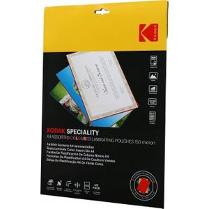 Kodak folie Laminacyjna voor Laminowania 12x A4 / 3 kleuren / 150 Mikronów / Cat C3650-709