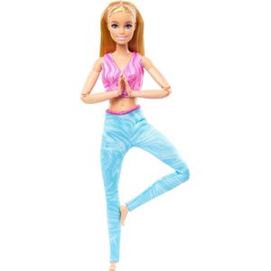 Mattel pop Barbie Made to Move Blond haar (HRH27)