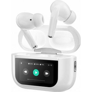 TECHNAXX MusicMan Hoofdtelefoons True draadloos Stereo (TWS) In-ear Oproepen/muziek USB Type-C Bluetooth Wit