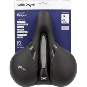 SELLE ROYAL Siodło SELLEROYAL RESPIRO SOFT RELAXED 90st. gel + elastomery unisex 771g (NEW 2023)