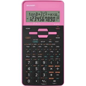 Sharp EL531THBPK - ROSA calculator Pocket Wetenschappelijke rekenmachine Zwart, Roze
