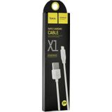 Partner Tele.com Kabel USB HOCO kabel USB voor iPhone Lightning 8-pin X1 RAPID wit 3 metry