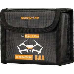 SunnyLife LiPo Bag - Voor 3 Accu's - DJI Mini 3 Pro