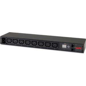 APC Rack PDU, Metered, 0U/1U, 16A, 230V,(8x) C13, C20 stekker