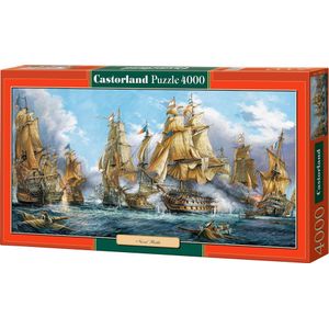 Naval Battle Puzzel (4000 stukjes, Thema: Zeeslag)