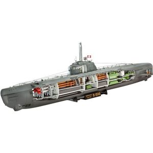 Revell U-Boot Typ XXI U 2540 &Interieur Submarine model Montagekit 1:144