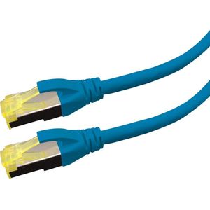 LOGON PREMIUM APR6A200B kabel netwerk blauw 20 m Cat6a S/FTP (S-STP)