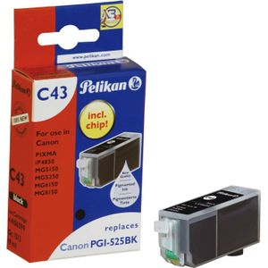 Pelikan Pelikan cartridge Canon C43 PGI525 bk zwart kompatibel