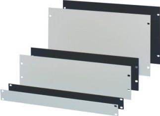 SCHROFF paneel przedni 19, 2 HU, 3 mm, Al, RAL 7021
