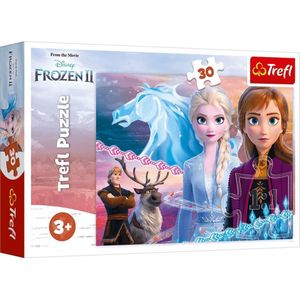 Trefl puzzel 30 stukjes Frozen 2 - Odwaga zussen