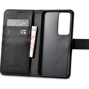iCarer Etui Wallet Case Samsung Galaxy S23 zwart