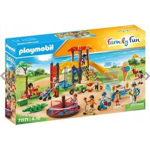 PLAYMOBIL serie met figurkami Family Fun 71571 groot speelplaats
