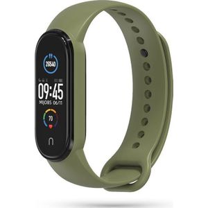 Tech-Protect band Mi Band 5 militair groen