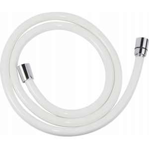 Ferro slang douche slang sproeier 150 cm, PVC, wit