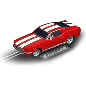 Carrera GO!!! Ford Mustang '67 Racing Red - Racebaanauto