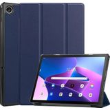 Strado tablet hoes Etui Smart Case voor Lenovo M10 Plus 3rd 2022 (blauw) universeel