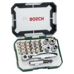 Bosch Professional 26-delig, minizestaw bitset met ratel Extra Hard universeel