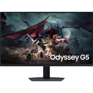 Samsung 32 Inch Odyssey G5 G50D QHD 180Hz Gaming Monitor