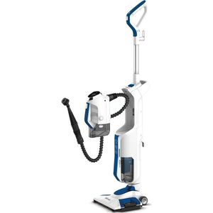 Polti Vaporetto 3 Clean Verticale stofzuiger AC Droog en nat Schuim Zakloos 0,5 l 1700 W Blauw, Wit