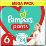 Pampers Pants Jongen/meisje 6 84 stuk(s)