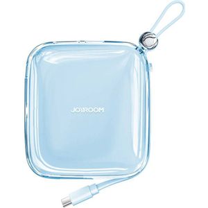Joyroom Powerbank JR-L002 Jelly 10000mAh, USB C, 22.5W (blauw)